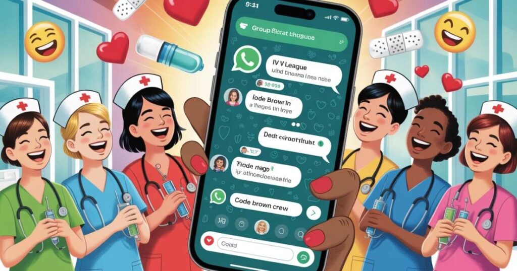 Best Nursing Group Names for Teams, Chats, and Students