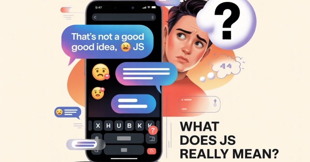What Exactly Does “JS” Mean in a Message?