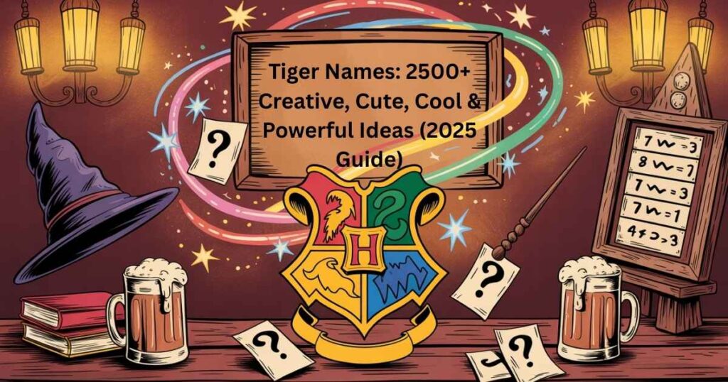 Tiger Names: 2500+ Creative, Cute, Cool & Powerful Ideas (2025 Guide)