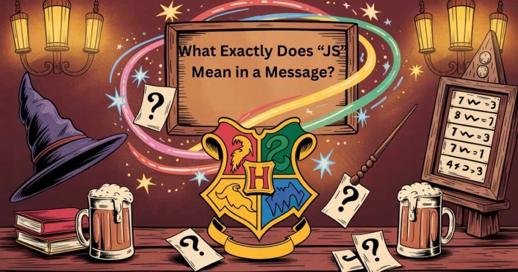 What Exactly Does “JS” Mean in a Message?