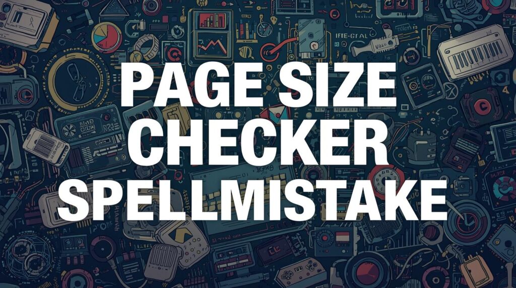 Page Size Checker SpellMistake